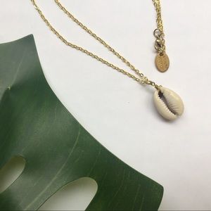 Shell necklace, Maison Scotch